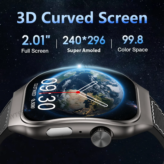 Curved Screen Smartwatch Gift